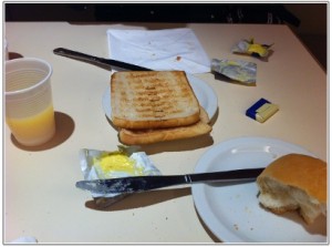イギリスで泊まったホテルの朝食